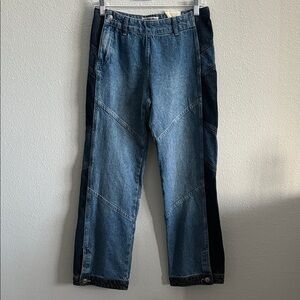 We The Free by Free People “Moonlit Moto Slim Boot” Jeans Size 26